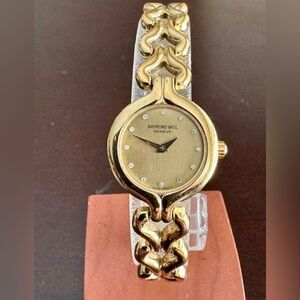 RAYMOND WEIL Gold WRIST WATCH